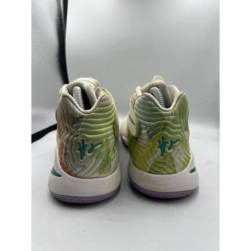 Nike Kyrie 2 GS Easter 826673–105‎ White Jade Lilac Spring Summer Sneaker 7Y